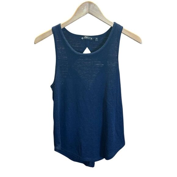 Athleta XS Navy Blue Tank - Picture 1 of 5